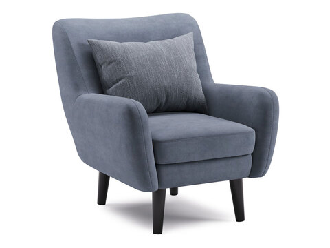 Кресло для отдыха Дакота (83*83*72 см) - Синий