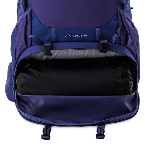 Картинка рюкзак туристический Kanrock Charger 75+15 Deep Blue/Blue - 31