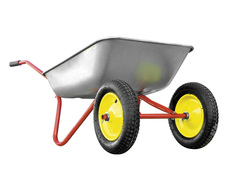 66-8-067 Тачка садовая двухколесная, грузоподъемность90кг, объем65л (Yard)
