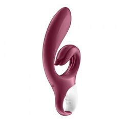 Вибратор-кролик Satisfyer Love me бордовый