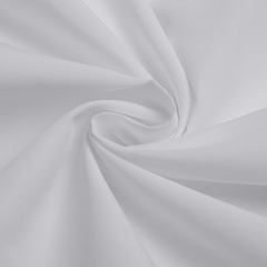 Батист стоунвош однотонный, 90 гр/м2, 148 см, белый