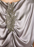 Платье из шелка VALENTINO
