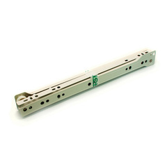 Направляющие для ящиков  FGV 350  RAL9010 мм белые (прав + лев) ролик. (мф-3335,9742)