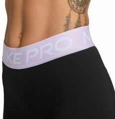 Женские теннисные шорты Nike Pro 365 Short 3in - black/lilac bloom/white