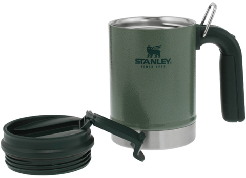 Картинка термокружка Stanley classic camp mug 0.47l Зеленый - 2