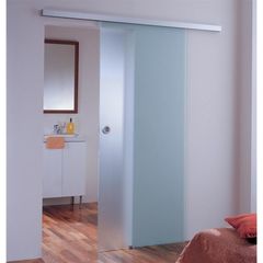 Купить Межкомнатная раздвижная стеклянная дверь Лайт стекло бесцветное матовое