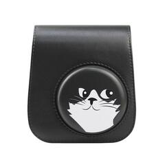 İnstax fotoaparat üzlüyü \ Instant Camera Case Mini 8, 9, 11 black cat