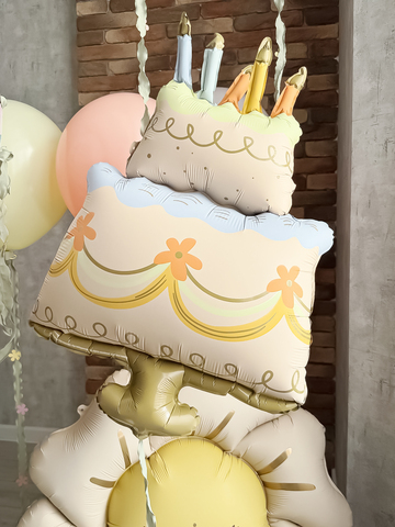 Фигура гелиевая Праздничный торт