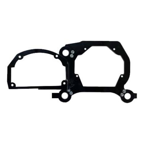 Переходные рамки №167 на BMW F10 для установки модуля Bi-LED серии ABSOLUTE VISION Переходные рамки №167 на BMW F10 для установки модуля Bi-LED серии ABSOLUTE VISION