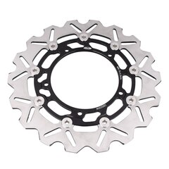 Передние диски для Yamaha XJ6 DIVERSION / YZF R3/ YZF R6 / MT-03 /MT-09 / MT-07 / FZ6 / MXT / XSR 900/ XV 1900 черные / вариант 2