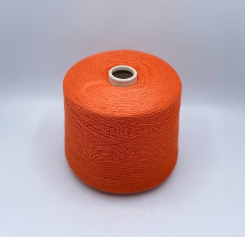 Casa del Filato(пр.Италия),art.Bobby, 1500м/100гр. 5% кашемир, 25% Меринос, 45% вискоза, 25% полиамид,цвет-Оранжевый(852/581) ,арт.36530