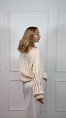 Мастер-класс по вязанию спицами свитера 