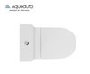 Aqueduto AQDSOVOL10 AQD OVO Tornado Light Унитаз напольный 610*360 безободковый с бачком, Tornado, сиденье с микролифтом, белый глянцевый