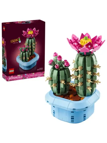 Конструктор Botanical Collection 11509 Цветущий Кактус