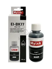 Чернила EI-BK77 Gloria™ MyInk для EPSON (T0821, T0811, T0801, T6731, T2611) St Photo T10, T50, P50, R200, R270, RX590 (100мл, black Dye)