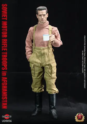 Фигурка Советский мотострелок в Афганистане масштаб 1/6