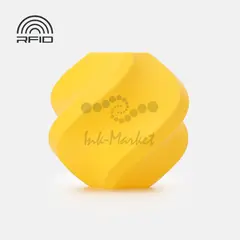 Пластик для 3D-печати Bambu Lab PLA Tough+, 1.75 мм, 1 кг, жёлтый (Yellow), на катушке, A10-Y0-1.75-1000-SPL