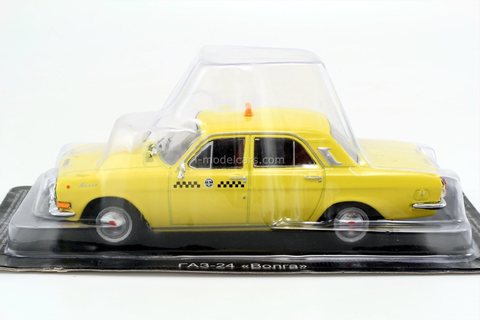 GAZ-24-01 Volga Taxi (roof light) 1:43 DeAgostini Auto Legends USSR Taxi #3