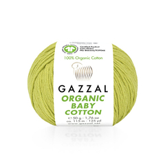 Gazzal Organic Baby Cotton 426 (Фисташка)