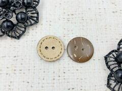Пуговицы кокос, d 1,8 см