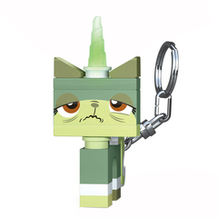 Брелок-фонарик для ключей Lego Movie - Queasy Kitty