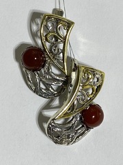 Татия (серьги из серебра)