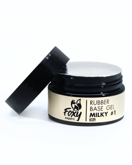 Камуфлирующее базовое покрытие молочное (Rubber base milky) #1, 30 ml