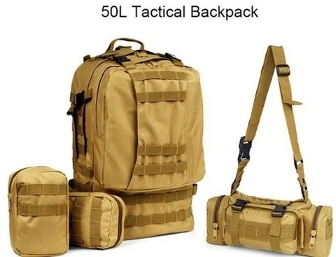 Картинка рюкзак тактический Skully Tactic RWZS42 acu - 5