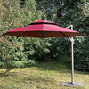 Садовый зонт GardenWay Turin, бордовый