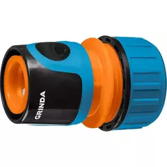 GRINDA TC-34A, 3/4?, с автостопом, пластиковый с TPR, для шланга, быстросъемный соединитель, PROLine (8-426430)