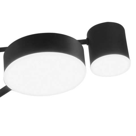 Потолочный светодиодный светильник Mirastyle XL-21015/3+3 BK