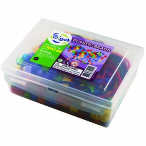 Конструктор Gigo"Plastic beads"(Гиго. Шнуровка - Пластиковые бусы)