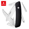 Швейцарский нож SWIZA D06 Standard, 95 мм, 12 функций, черный