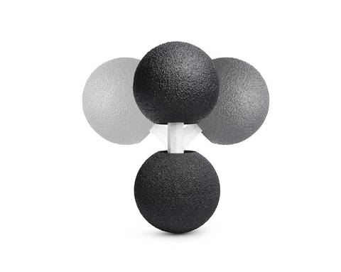 Массажный мяч двойной с гибкой планкой BLACKROLL® DUOFLEX 12 см