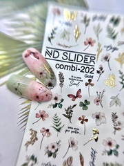 Слайдер-дизайн Nail Design C-202 (золото)