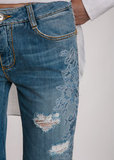 Джинсы ERMANNO SCERVINO