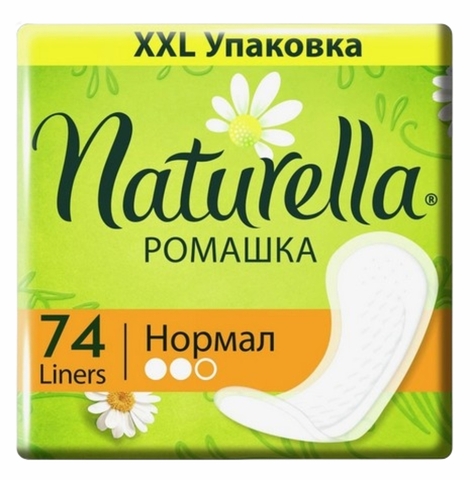 Прокладки ежедн NATURELLA Normal Ромашка 74 шт