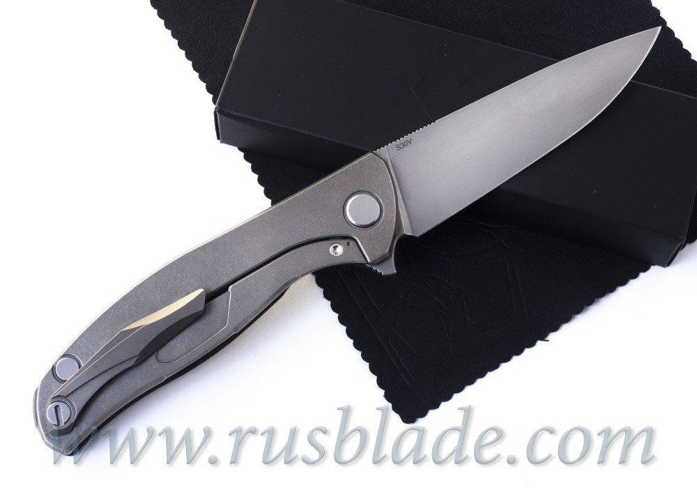 Shirogorov Hati S30V CF knife - фотография 