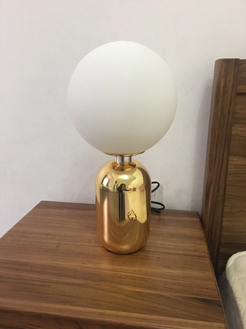 Лампа настольная Aballs Gold D18