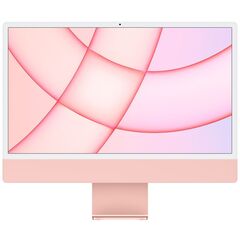 Моноблок Apple iMac 24 Apple M1 chip with 8‑core CPU and 8‑core GPU, 512 GB - Pink (MGPN3RU/A)