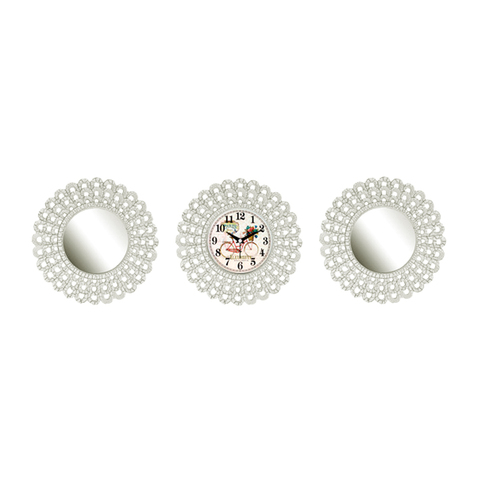 Настенные часы с зеркалами 910-SET-2 Galaxy