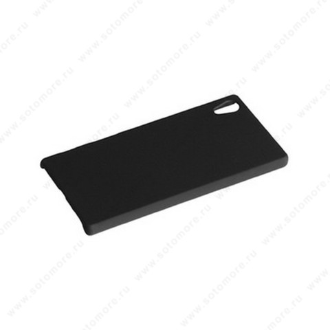 Накладка софт тач для Sony Z5 D6683 черная