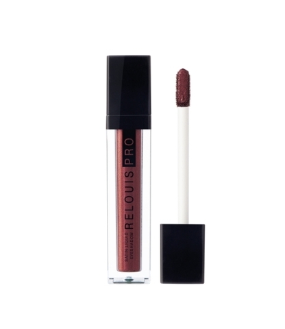 Satin Liquid Eyeshadow Тени жидкие сатиновыетон тон 29 Wine Relouis