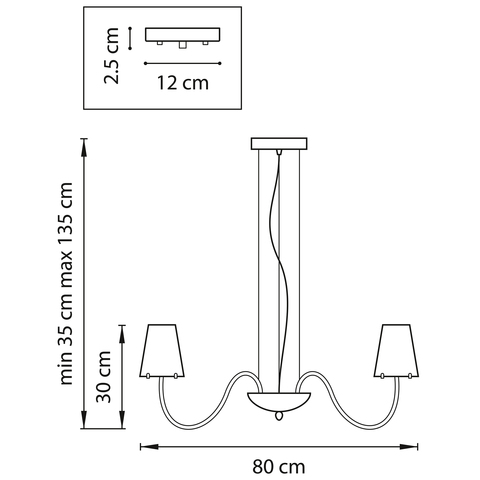 Подвесная люстра Diafano Lightstar 758084