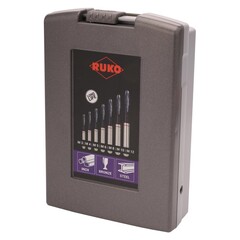 Набор метчиков машинных M3 -M12 HSSE-TiALN DIN371/376 (B/4-5P) 7пр Ruko 245068RO