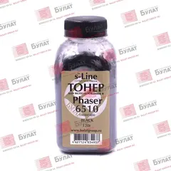 Тонер с девелопером БУЛАТ s-Line Phaser 6510 для Xerox Phaser 6510 (Чёрный, банка 120 г)