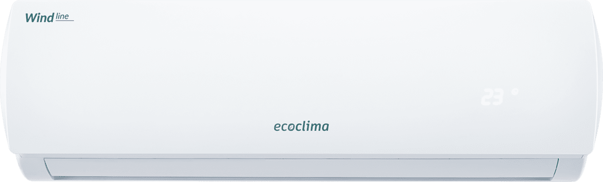 Настенный кондиционер Ecoclima ECW/I-07QCW + EC/I-07QC Wind line Inverter, Инвертор, на площадь до 20 м2, 2.1 кВт