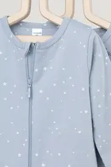комбинезон для новорожденных  К 6522-2уп/паровозики,свет звезд