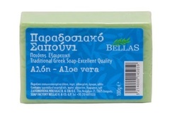 Греческое мыло с алоэ вера Bellas 100 гр