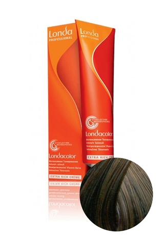 Краска для волос LondaColor Интенсивное тонирование 5/4 светлый шатен медный, Londa Professional